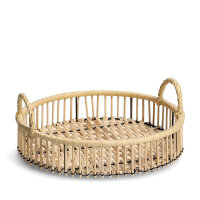 Dekotablett "Rattan"